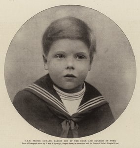 S.A.R. le prince Edward, fils aîné du duc et de la duchesse d
