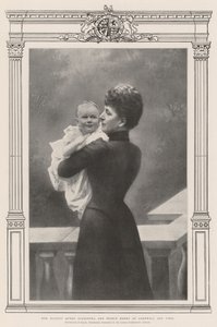 Sa Majesté la reine Alexandra et le prince Henri de Cornouailles et d