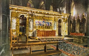 Grand Autel, Abbaye de Westminster, Londres - English Photographer