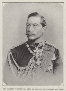 Sa Majesté Guillaume II, roi de Prusse et empereur allemand