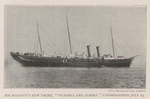 Le nouveau yacht de Sa Majesté, Victoria et Albert, mis en service le 23 juillet - English Photographer