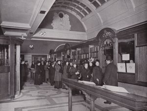 Dans la bibliothèque centrale Carnegie, Hammersmith