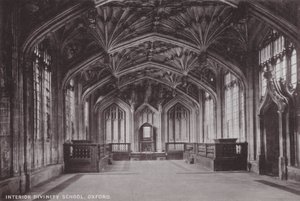 Intérieur de la Divinity School, Oxford