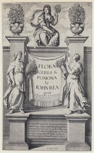 J Rea, Flora, Ceres et Pomona, R Marriott 1665