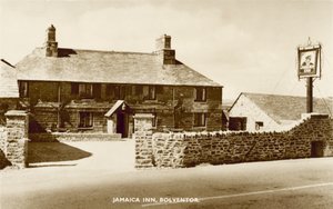 Jamaica Inn, Bolventor, Cornouailles, célèbre pour être associé à la contrebande cornouaillaise et célébré dans le livre du même nom par Daphne Du Maurier