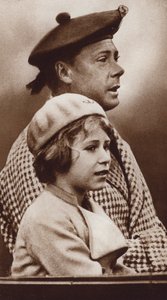 Le roi Édouard VIII et sa nièce, la future reine Élisabeth II - English Photographer