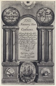 L Roberts, La Carte des Marchands de Commerce, R Mabb 1638 - English Photographer