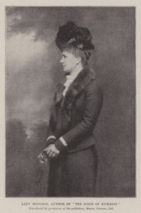 Lady Hodgson, Auteur de Le Siège de Kumassi - English Photographer