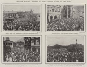 Ladysmith libérée, réjouissances à Pietermaritzburg, Durban et Le Cap