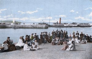 Largs, Le Quai (photo couleur)