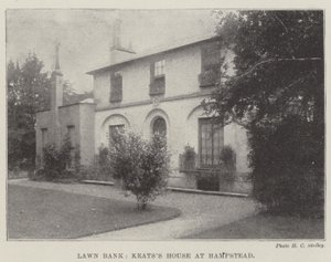 Lawn Bank, maison de Keats à Hampstead - English Photographer