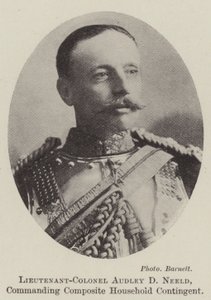 Lieutenant-colonel Audley D Neeld, commandant le contingent composite de la maison - English Photographer