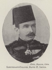 Lieutenant-colonel David F Lewis - English Photographer