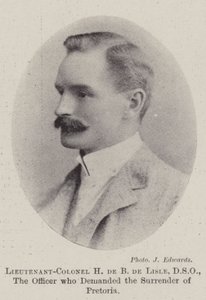 Lieutenant-colonel H de B de Lisle, DSO, l