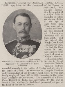 Lieutenant-Général Sir Archibald Hunter, KCB, nommé au commandement des forces en Écosse - English Photographer