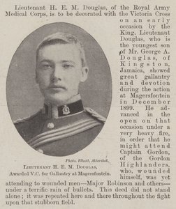 Lieutenant H E M Douglas, décoré de la VC pour bravoure à Magersfontein - English Photographer