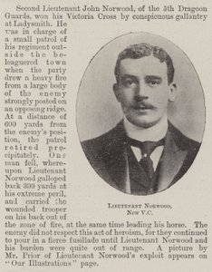 Lieutenant Norwood, nouveau VC