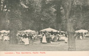 Londres, jardins de thé, Hyde Park