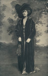 Long manteau en peau de phoque d