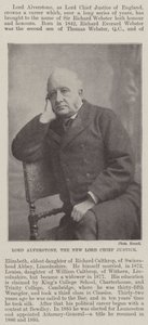 Lord Alverstone, nouveau Lord Chief Justice - English Photographer