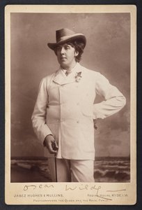MS 81783 A, Oscar Wilde, c.1893 (photo n/b)