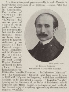 M Edmond Rostand, nouveau membre de l