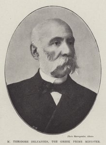M. Théodore Delyannis, Premier ministre grec