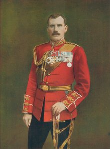 Maj.-Général Hector A. MacDonald commandant la 3e brigade (Highland) avec Lord Methuen - English Photographer