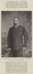 Major-général Sir Frederick Carrington, KCMG, nouveau commandant des forces en Afrique du Sud - English Photographer