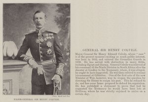 Major-Général Sir Henry Colvile - English Photographer