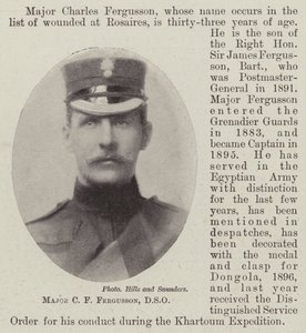 Major C F Fergusson, DSO - English Photographer