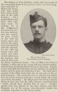 Major Des Voeux, le défenseur du fort Gulistan - English Photographer
