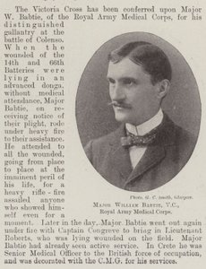 Major William Babtie, VC, Corps médical de l
