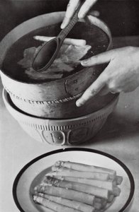 Faire une soupe de légumes à la crème (photo n/b) - English Photographer