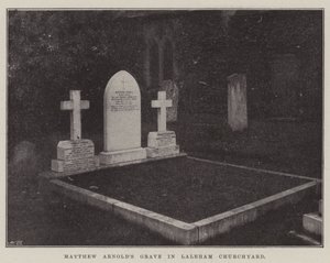 La tombe de Matthew Arnold dans le cimetière de l