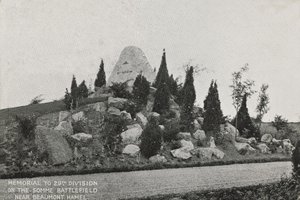 Mémorial de la 29e Division sur le champ de bataille de la Somme, près de Beaumont Hamel