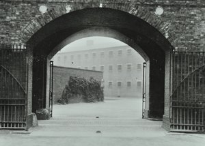 Prison de Millbank: arche, entrée, 1885