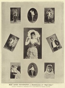 Mlle Agnes Huntington ; un souvenir de Paul Jones - English Photographer