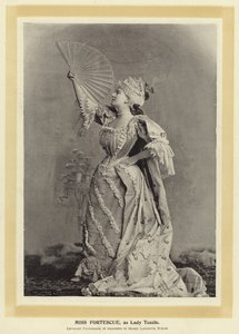 Miss Fortescue, en Lady Teazle