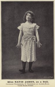 Mlle Katie James, en poupée