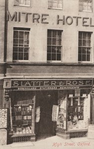 Mitre Hotel et Slatter and Rose, High Street, Oxford - English Photographer
