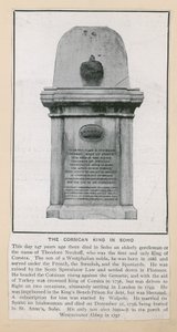 Monument à Théodore, roi de Corse - English Photographer