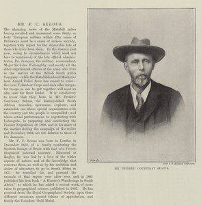 M. Frederic Courtenay Selous - English Photographer