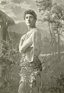 M. Fuller Mellish en Florizel (gravure)