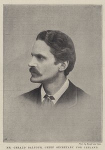 M. Gerald Balfour, secrétaire en chef pour l