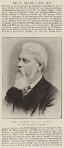 M. Henry Hucks Gibbs, MP pour la ville de Londres