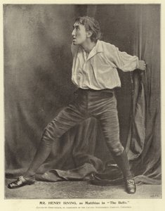 M. Henry Irving, en tant que Matthias dans The Bells