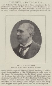 M. J L Wilkinson, directeur du Great Western Railway - English Photographer