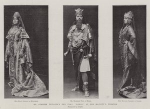 La nouvelle pièce de M. Stephen Phillips, Hérode, au théâtre de Sa Majesté - English Photographer