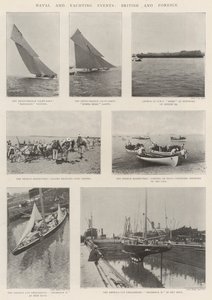 Événements navals et de yachting, britanniques et étrangers